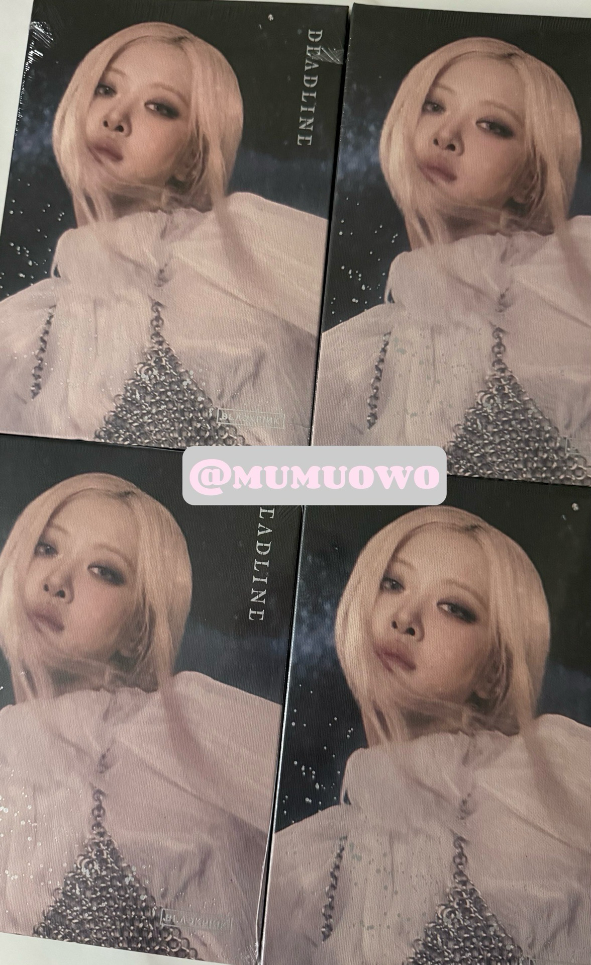 Deadline Rosé未拆單封