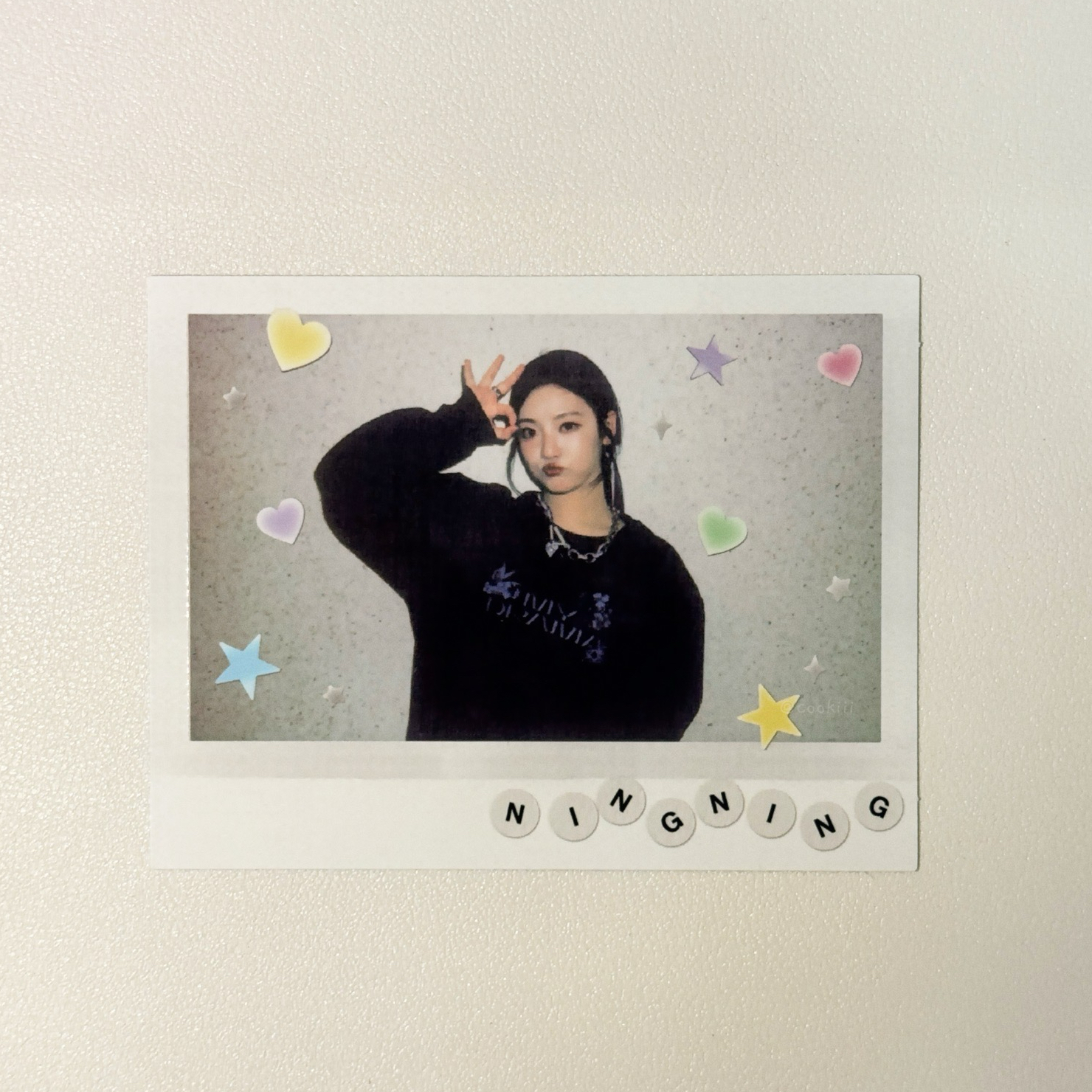 SYNK#1 回憶錄 寧寧 橫版拍立得