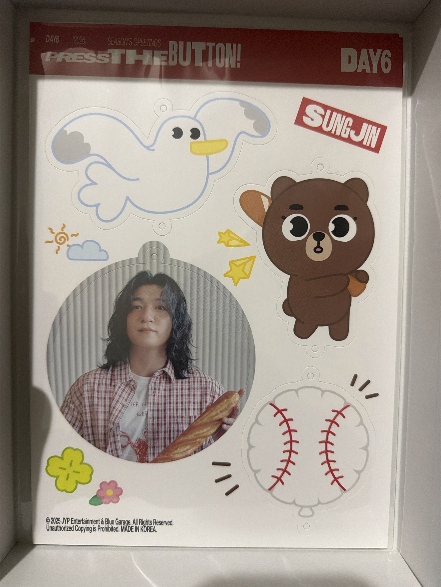 2026年曆掛飾整套（僅有拆開檢察）