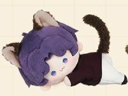 ［現貨 皆全新］祁煜🐟猫很想你磁吸毛絨娃+壓克力板筆筒