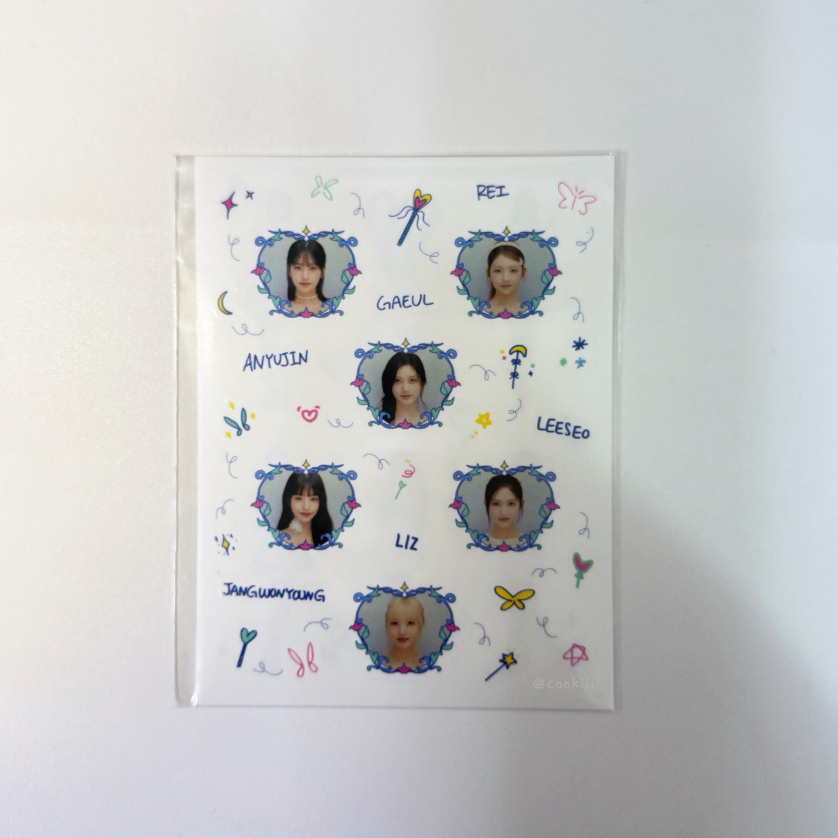 2024年曆 固配貼紙