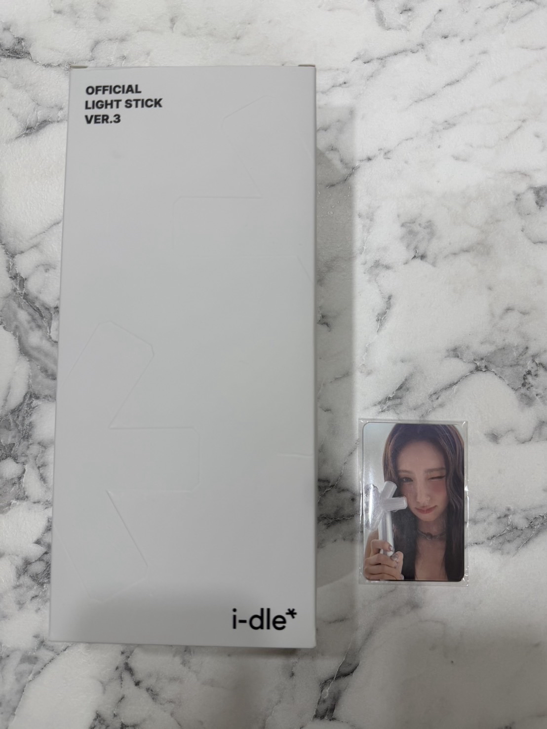 i-dle三代手燈（全新含卡）