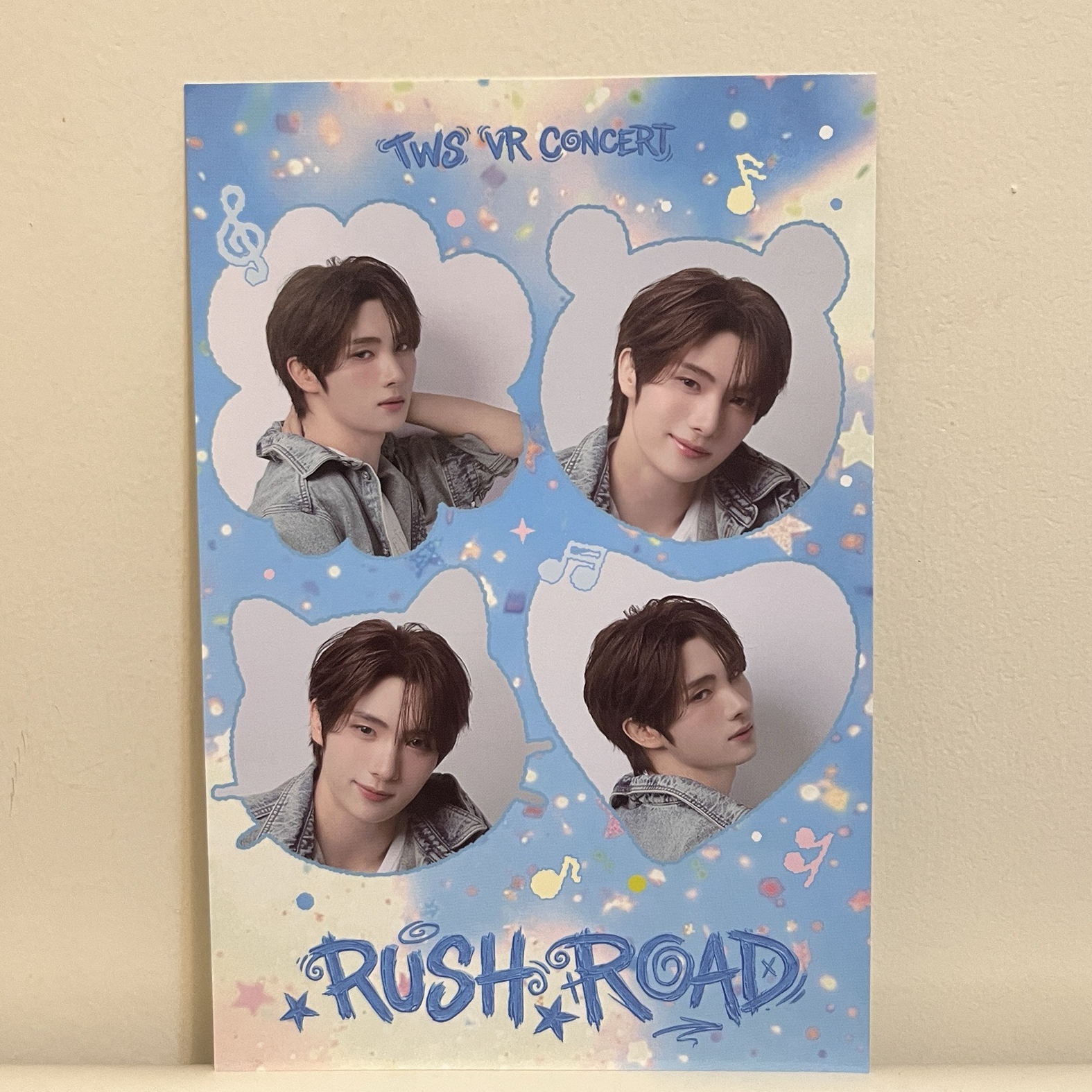 TWS RUSH ROAD VR 平日限定四格明信片 崔英宰✊🏻🐹✊🏻