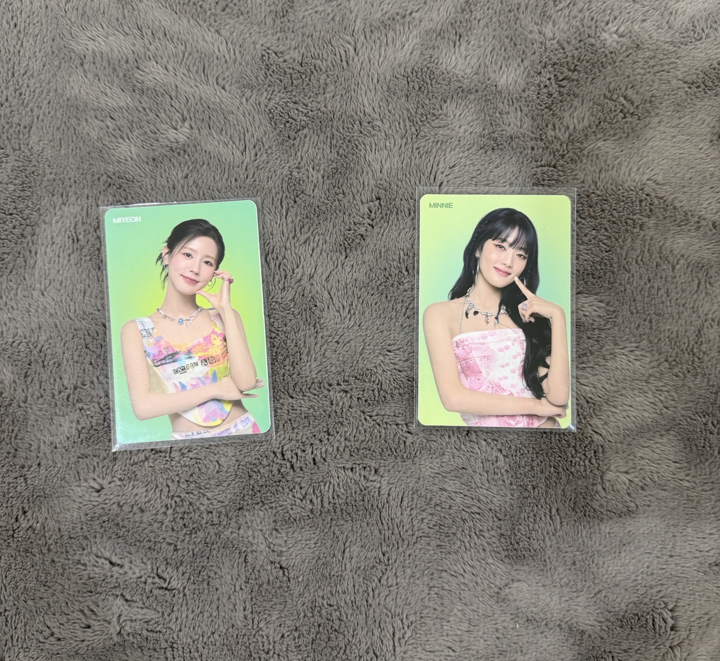 idle Tams zeros代言卡 pvc材質