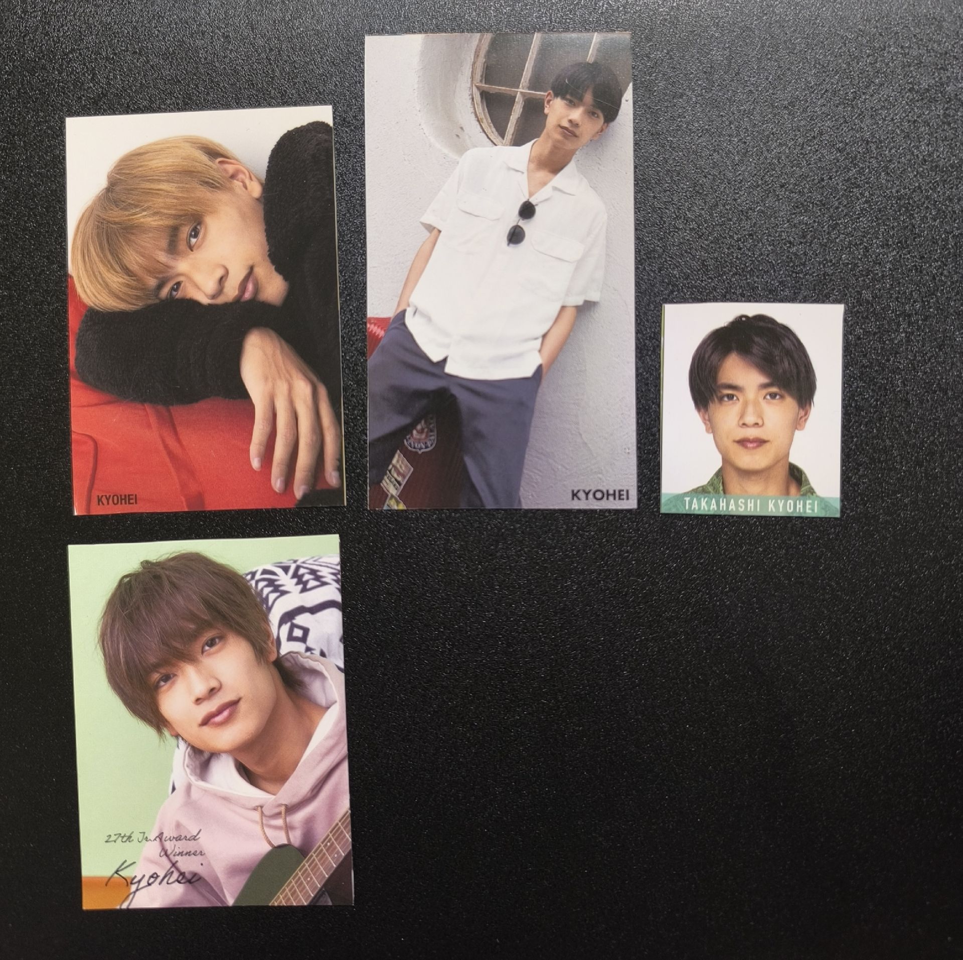 高橋恭平 雜誌裡面的卡