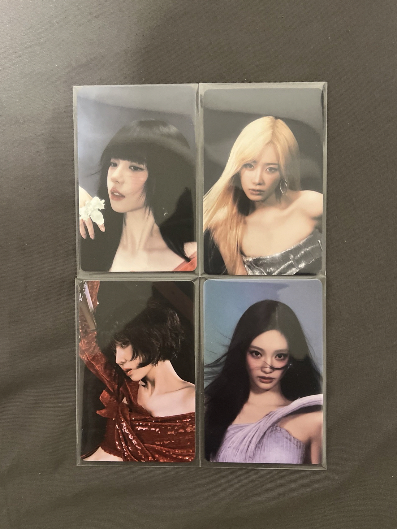 aespa 四週年紀念雜誌團封卡