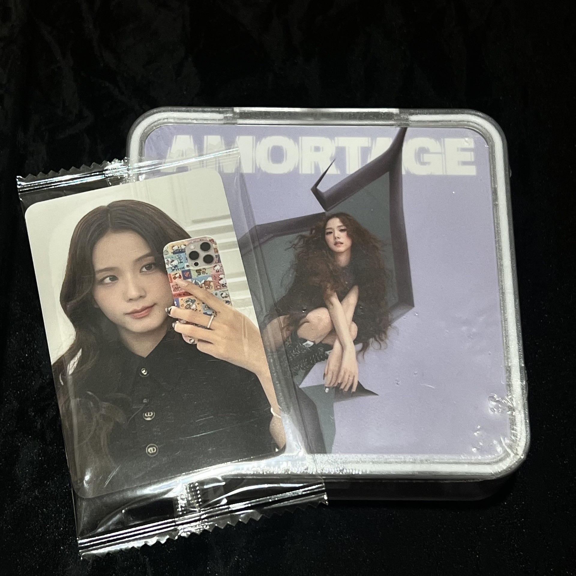 Jisoo AMORTAGE kit 未拆、k4特典
