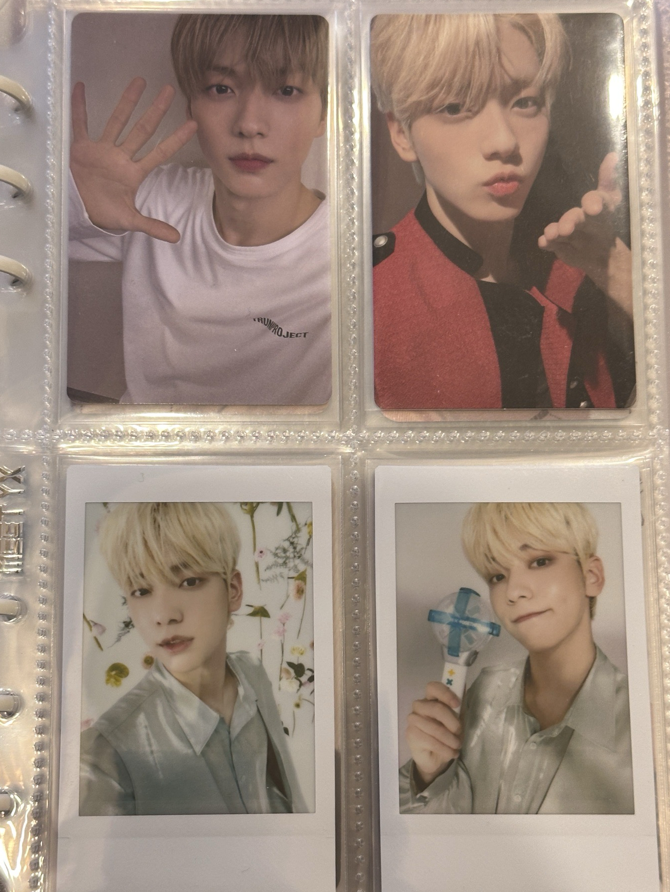 TXT 告白彬 日續會彬 戳臉彬 END彬 學生證彬 風衣彬