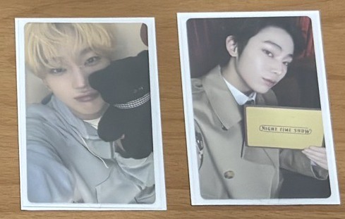 金善禹專卡小盤兩張