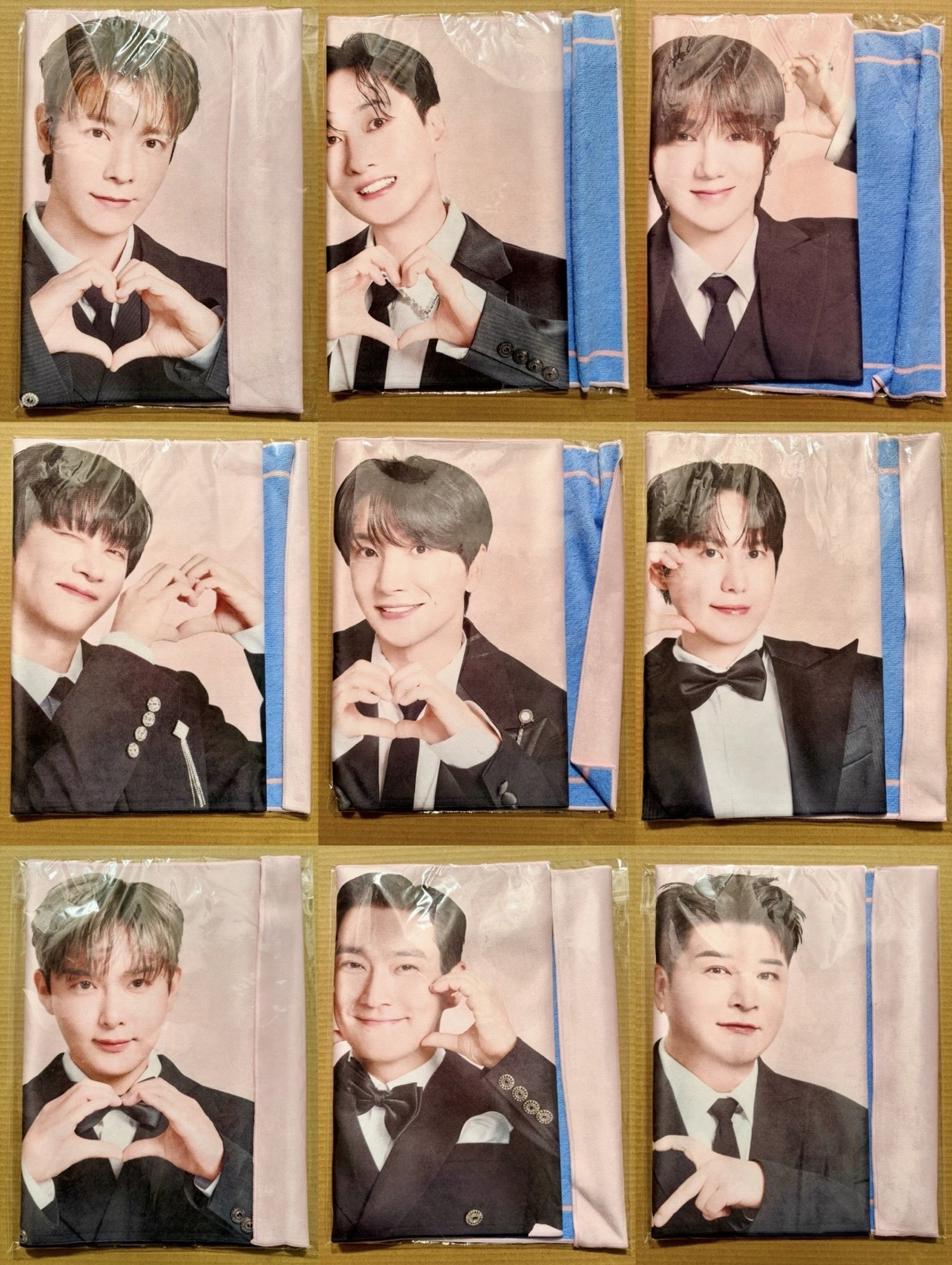 Super Junior 日本SS10週邊 サランヘスローガンタオル (應援巾) 