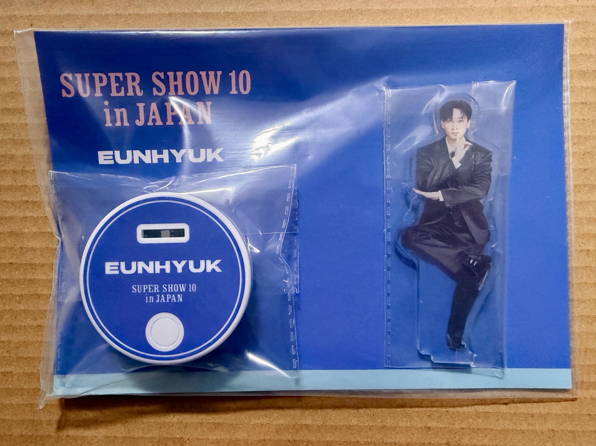 Super Junior 日本SS10週邊 光るアクリルスタンド（發光壓克力牌）9成員套組