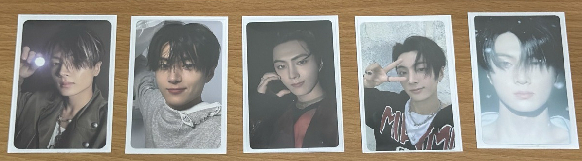 朴綜星各通路特典小盤五張