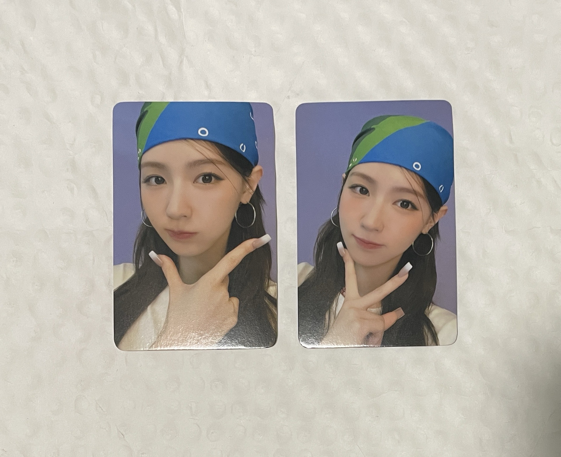 i-dle 薇娟solo人生四格一張+日巡滿額卡2張+隨機卡1張