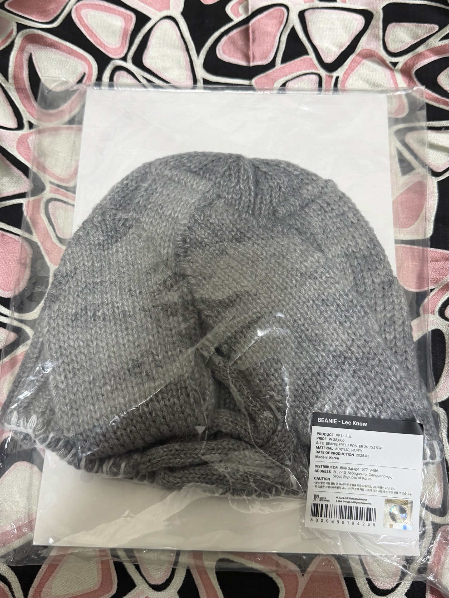 5th FM 帽子 Lee know 全新未拆（含海報）