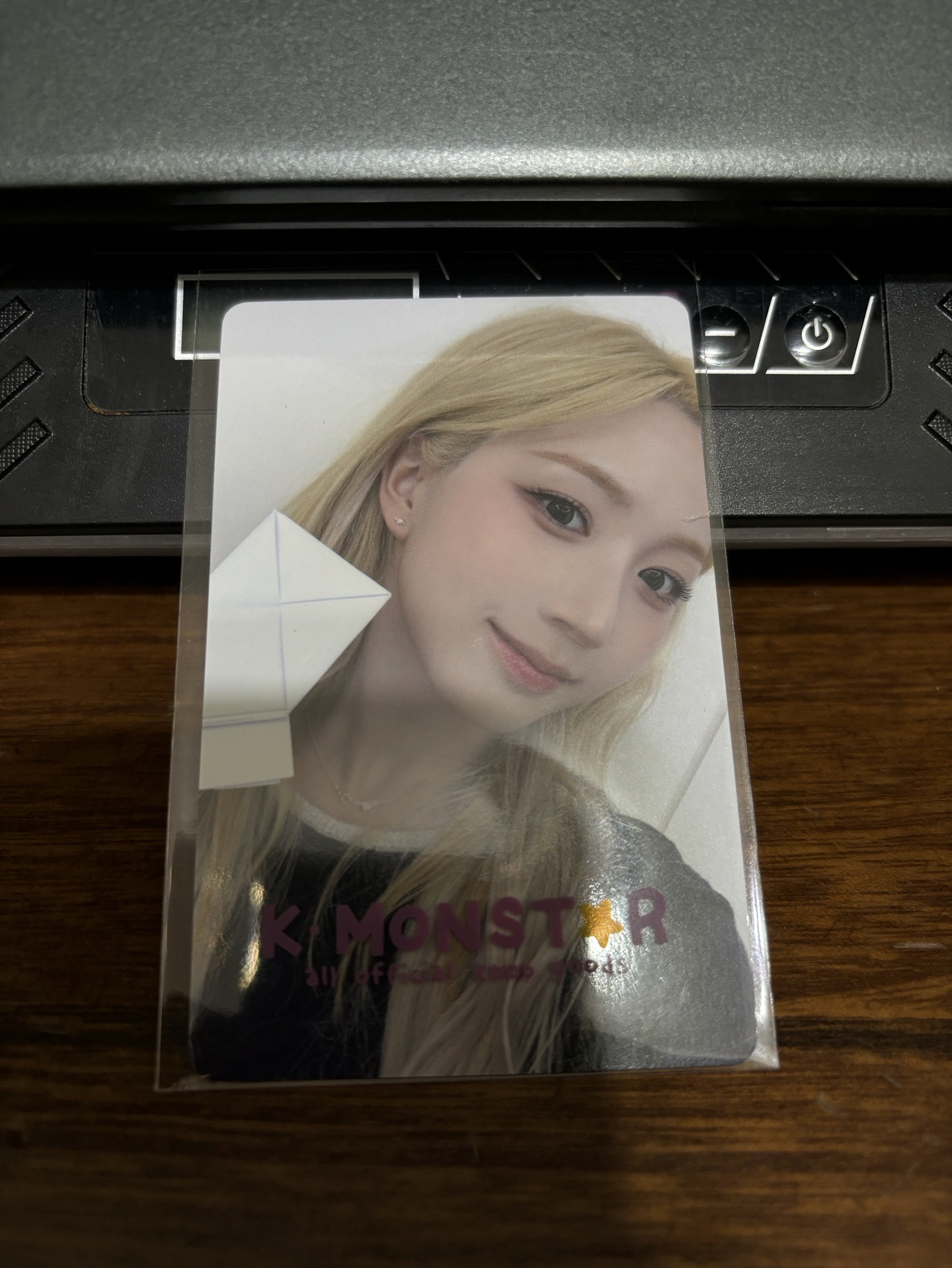 正規一 km 簽售卡 秘密告白小紙條