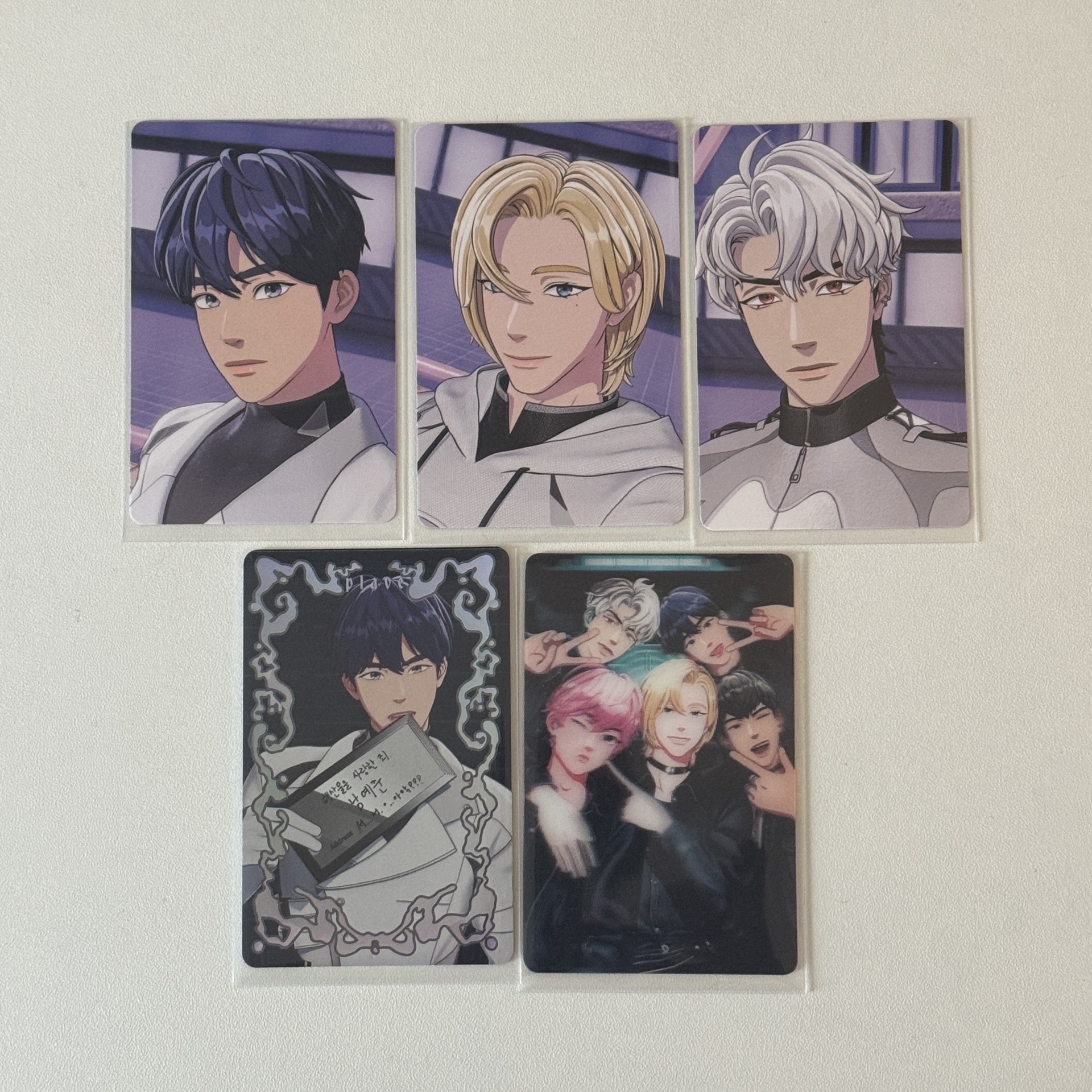迷三專輯卡💙💜❤️+💙罪人卡+團卡