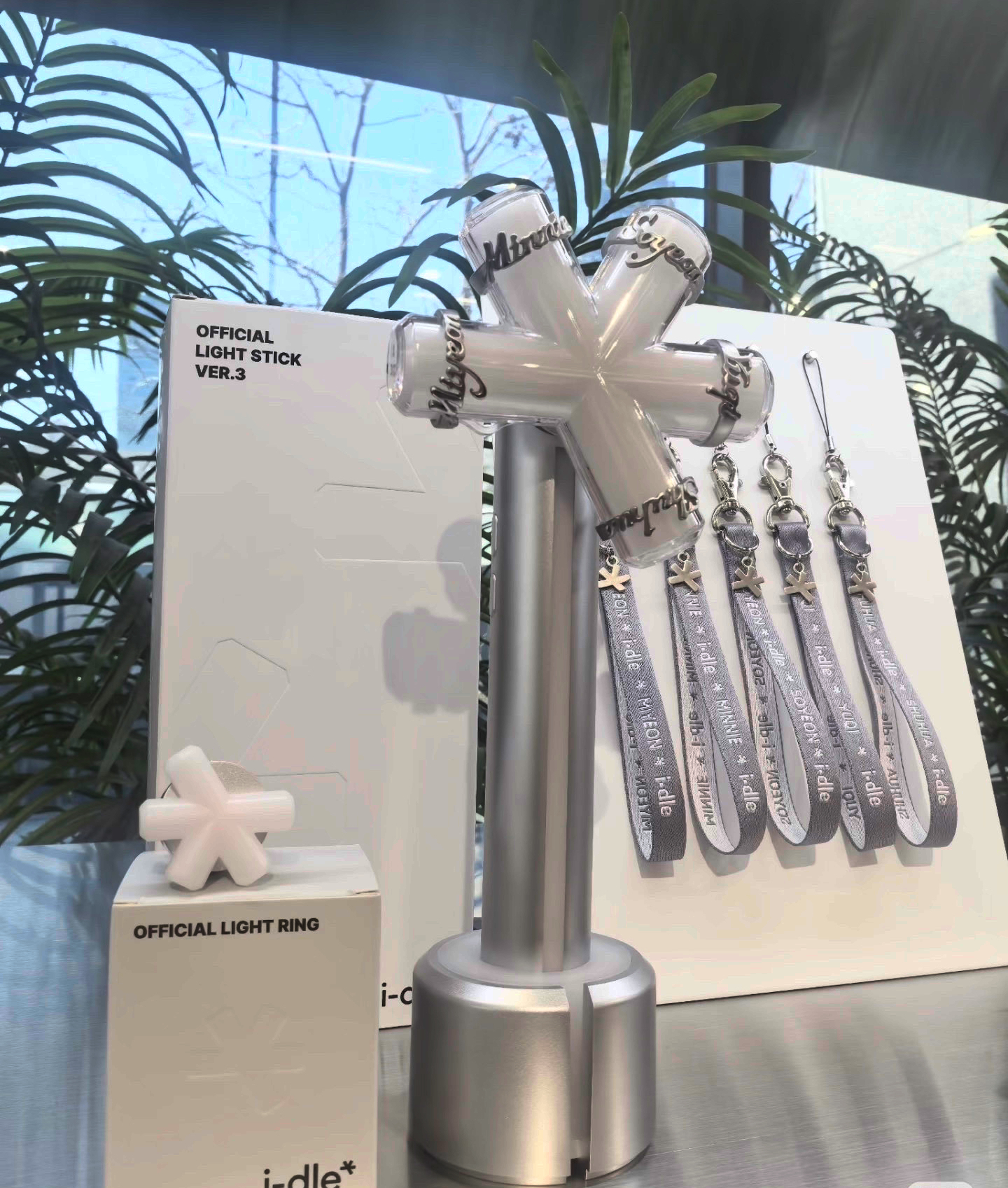 i-dle 手燈座 手燈戒指