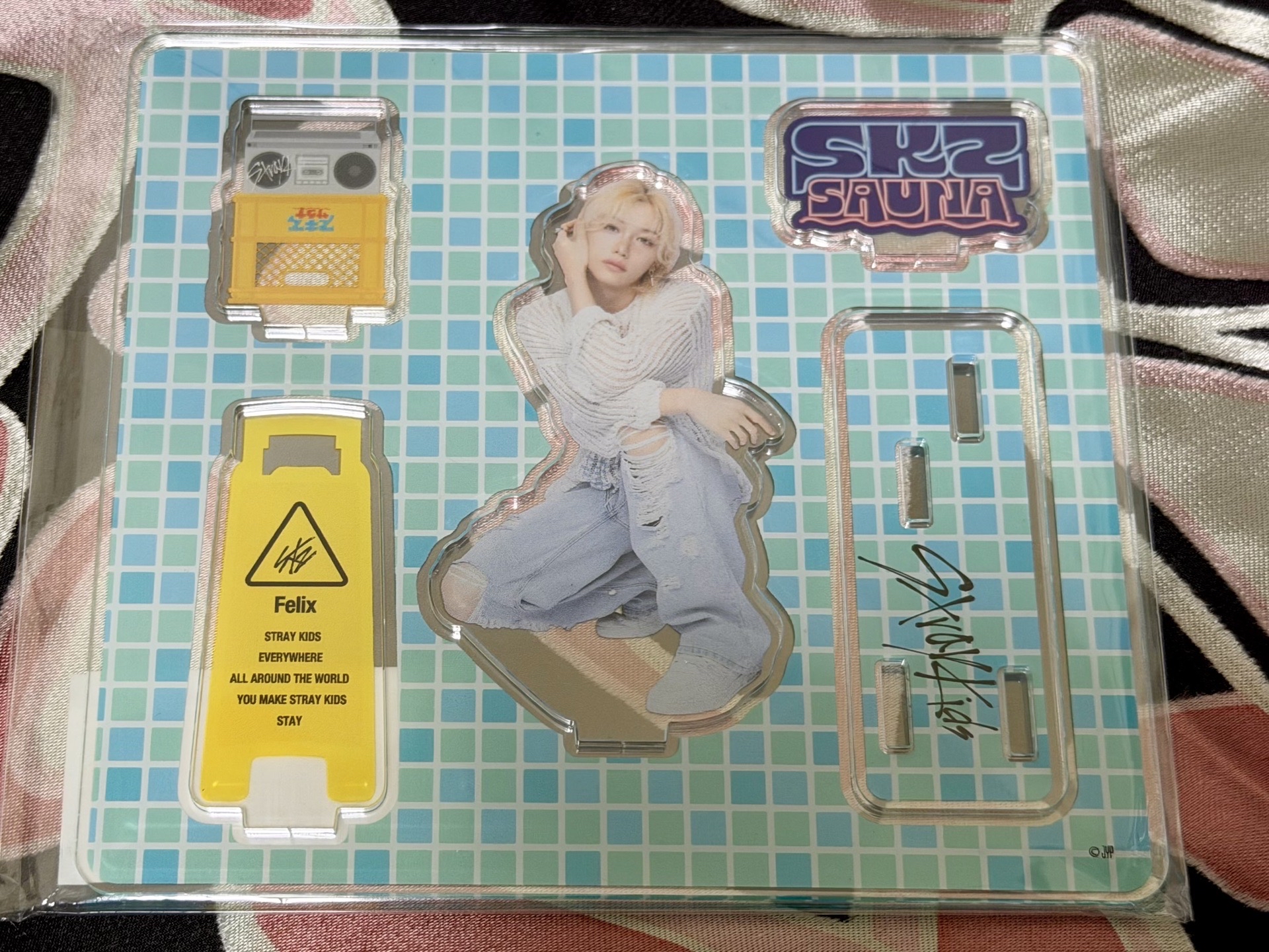 2025 JYP日本快閃店 桑拿立牌 菲 Felix