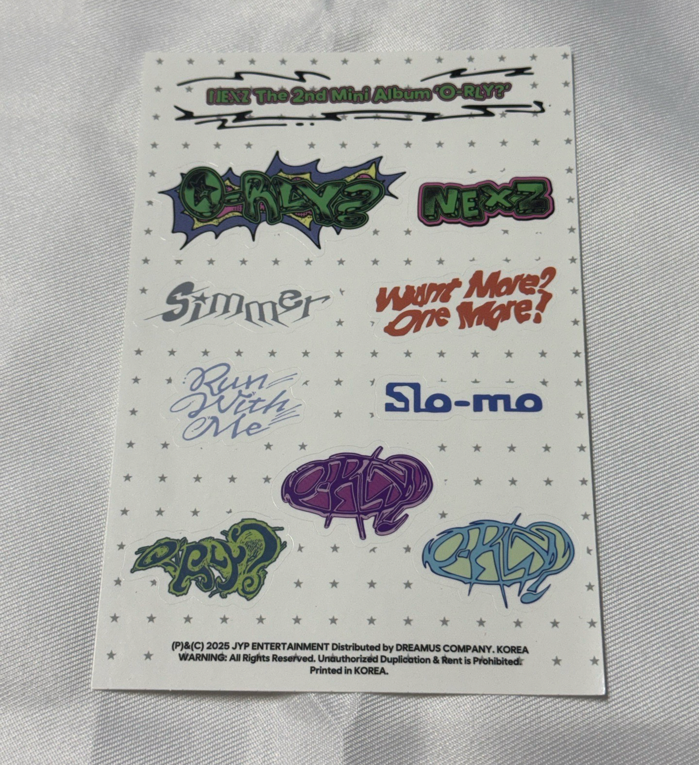 nexz貼紙 o-rly貼紙