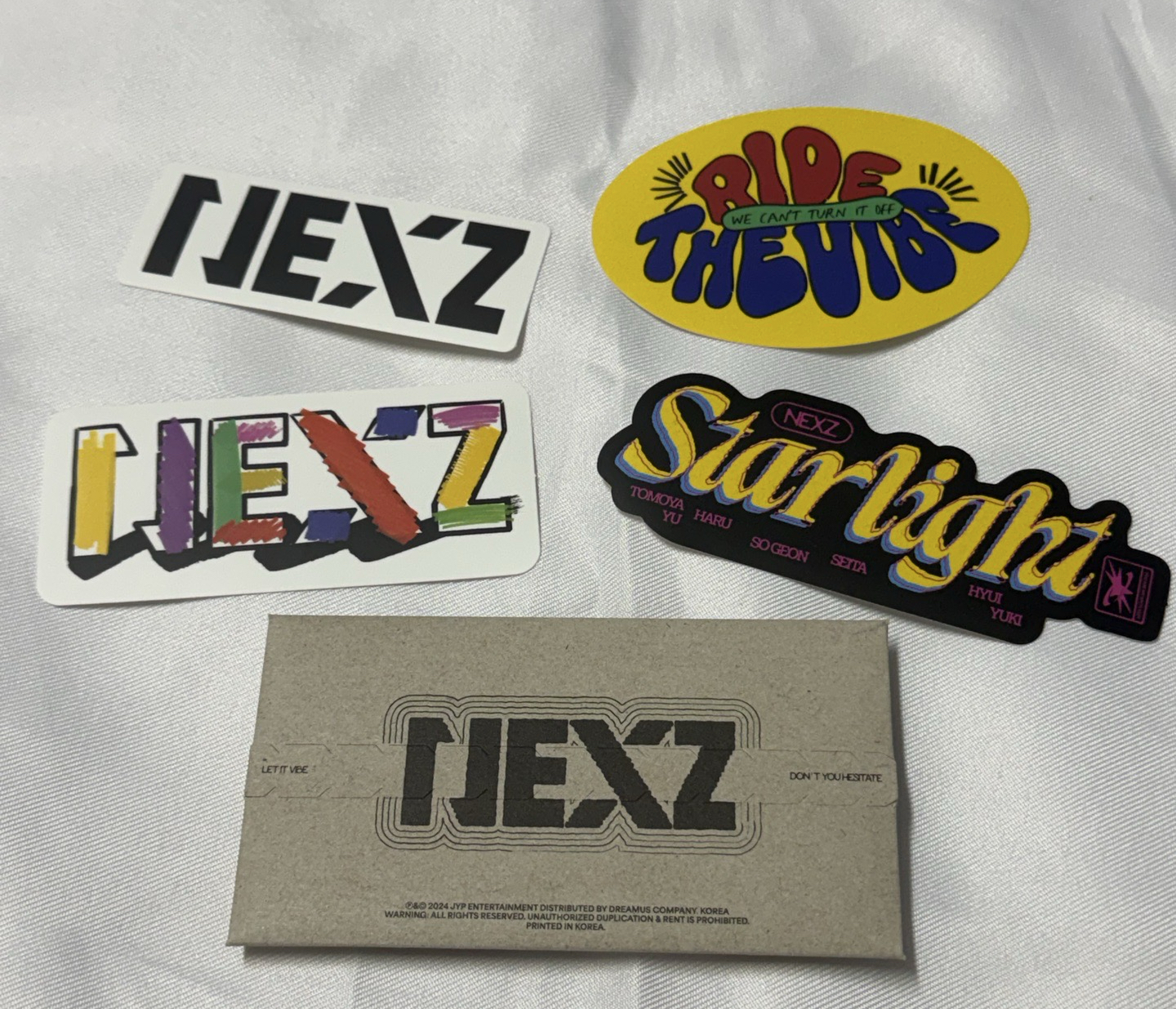 NEXZ 貼紙包