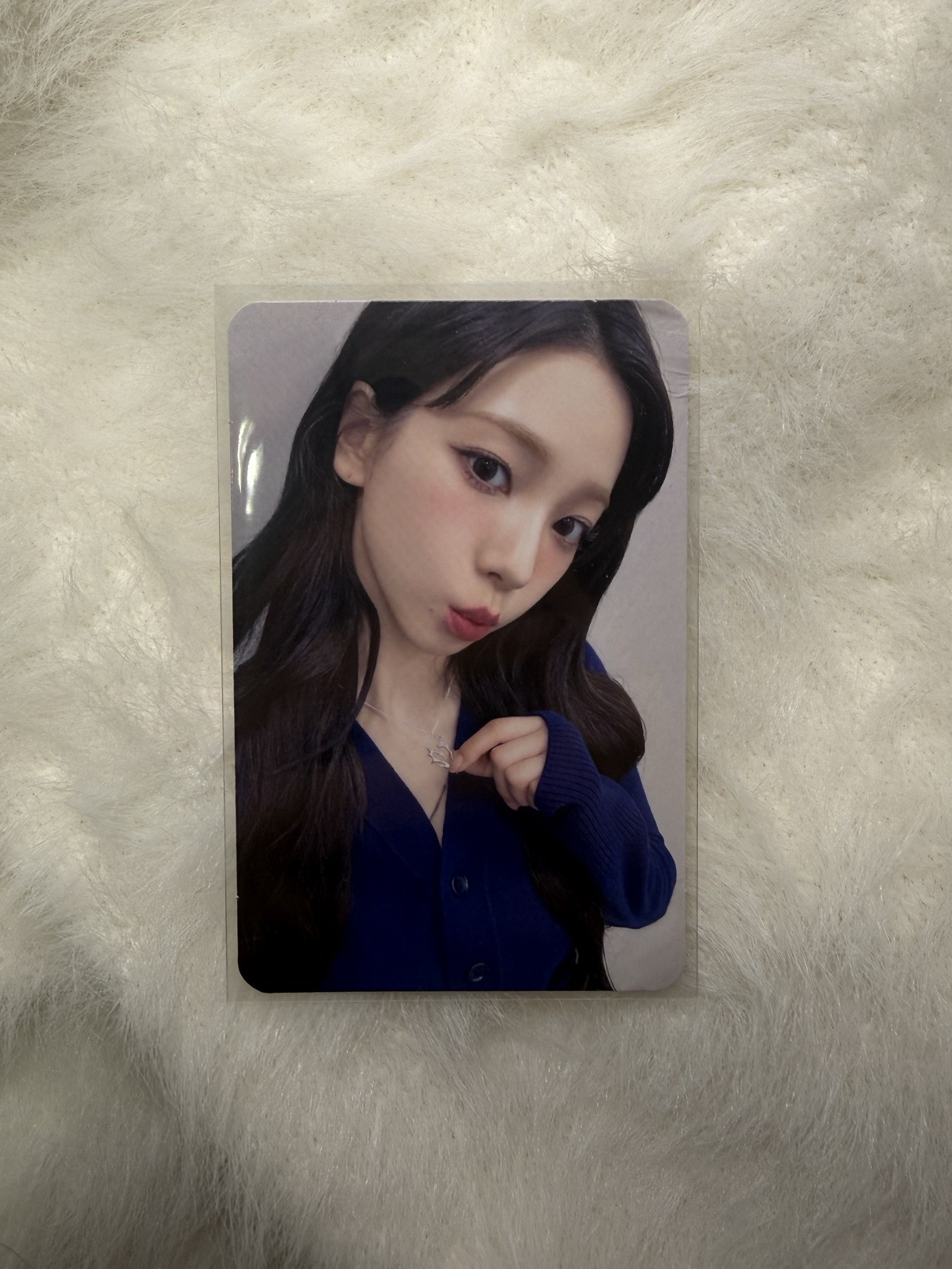 aespa正規一周邊卡 快閃項鍊柚