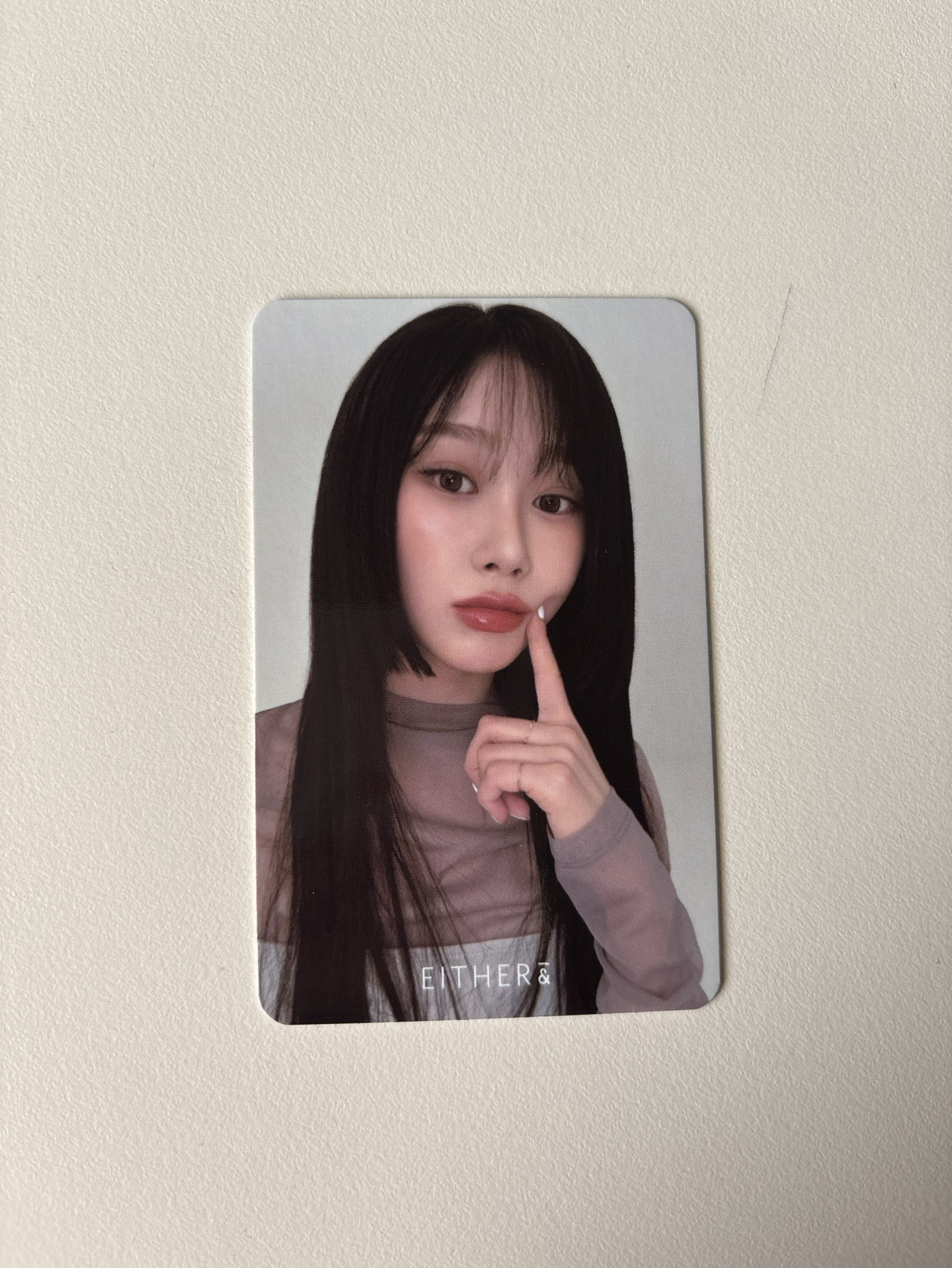 EITHER& 化妝品代言 Aeri