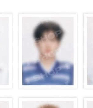 飯咪彬set（證件照兩版+明信片+膠帶卡）