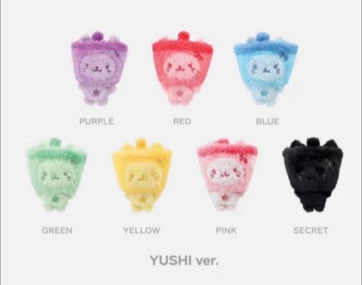 Yushi 奶茶貓彩娃 藍色