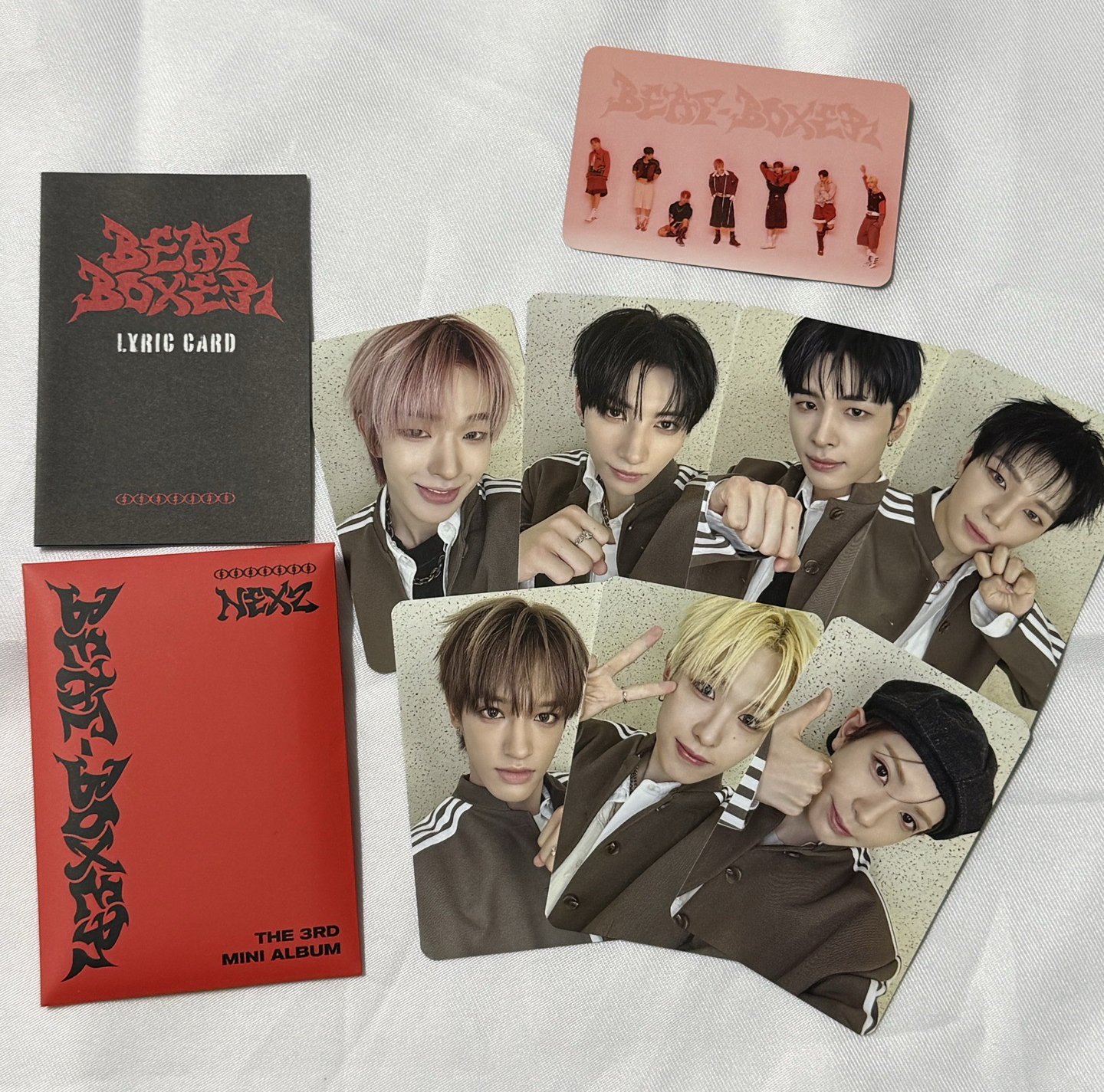 nexz未掃娃專固卡nexz小卡 yu tomoya haru sogeon seita hyui yuki