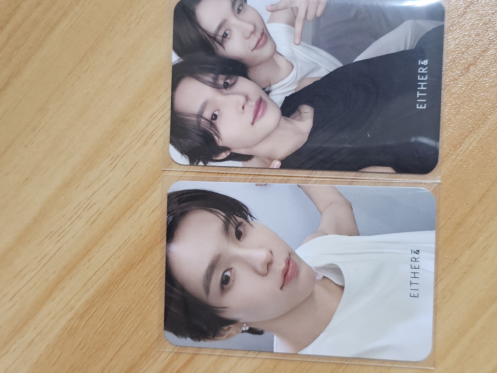 EITHER& 醬彬雙人代言小卡