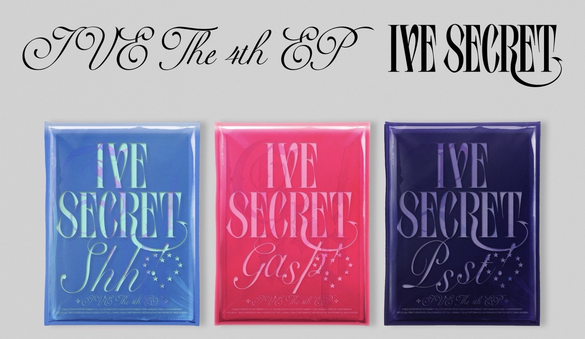 IVE SECRET pb未拆專