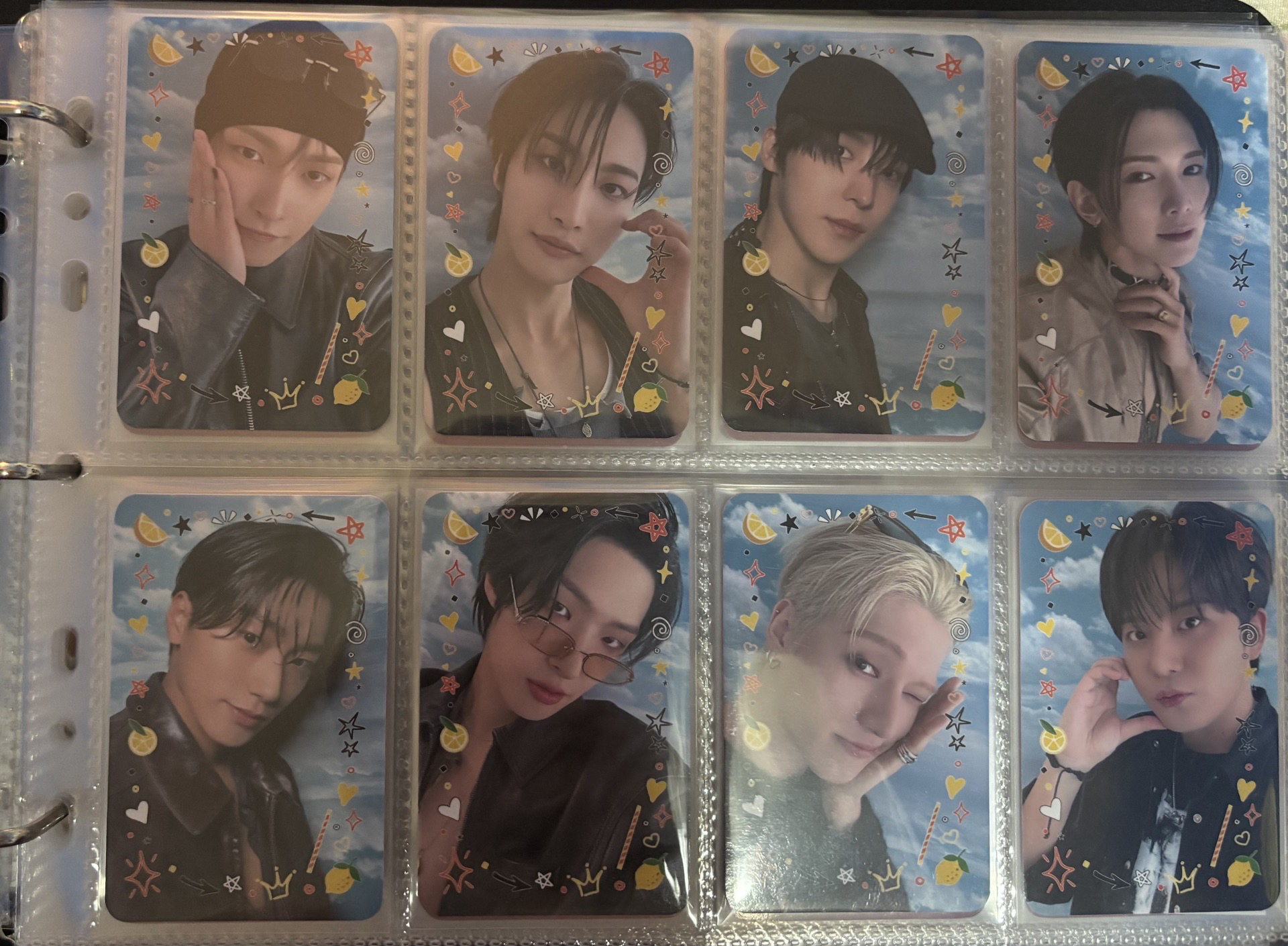 檸檬打歌卡（含貼紙）♡