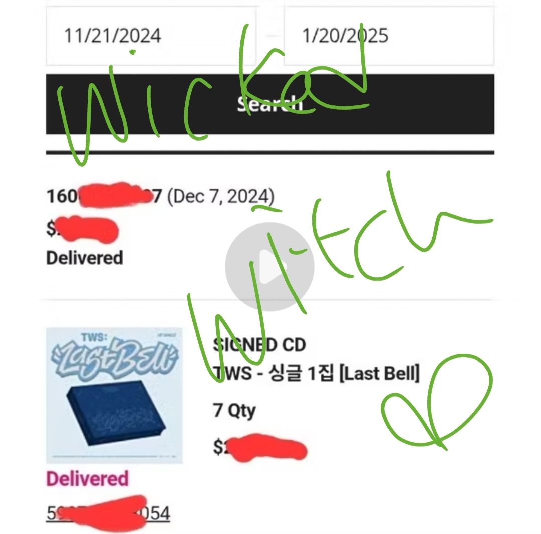 【Mwave 簽專】TWS 1st Single 💽✍️🏻 Last Bell 韓振 (其他成員都賣掉了)