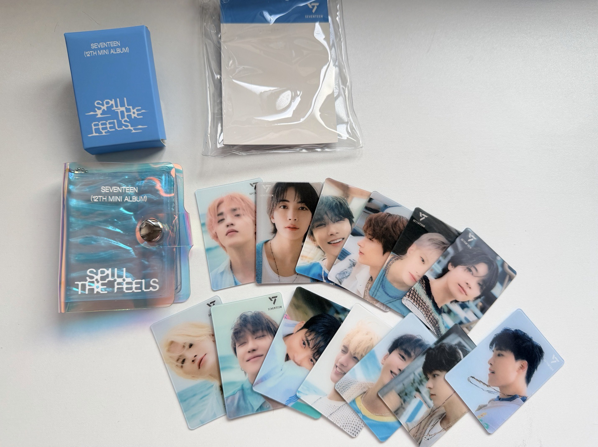 全新 小卡&透明收納冊