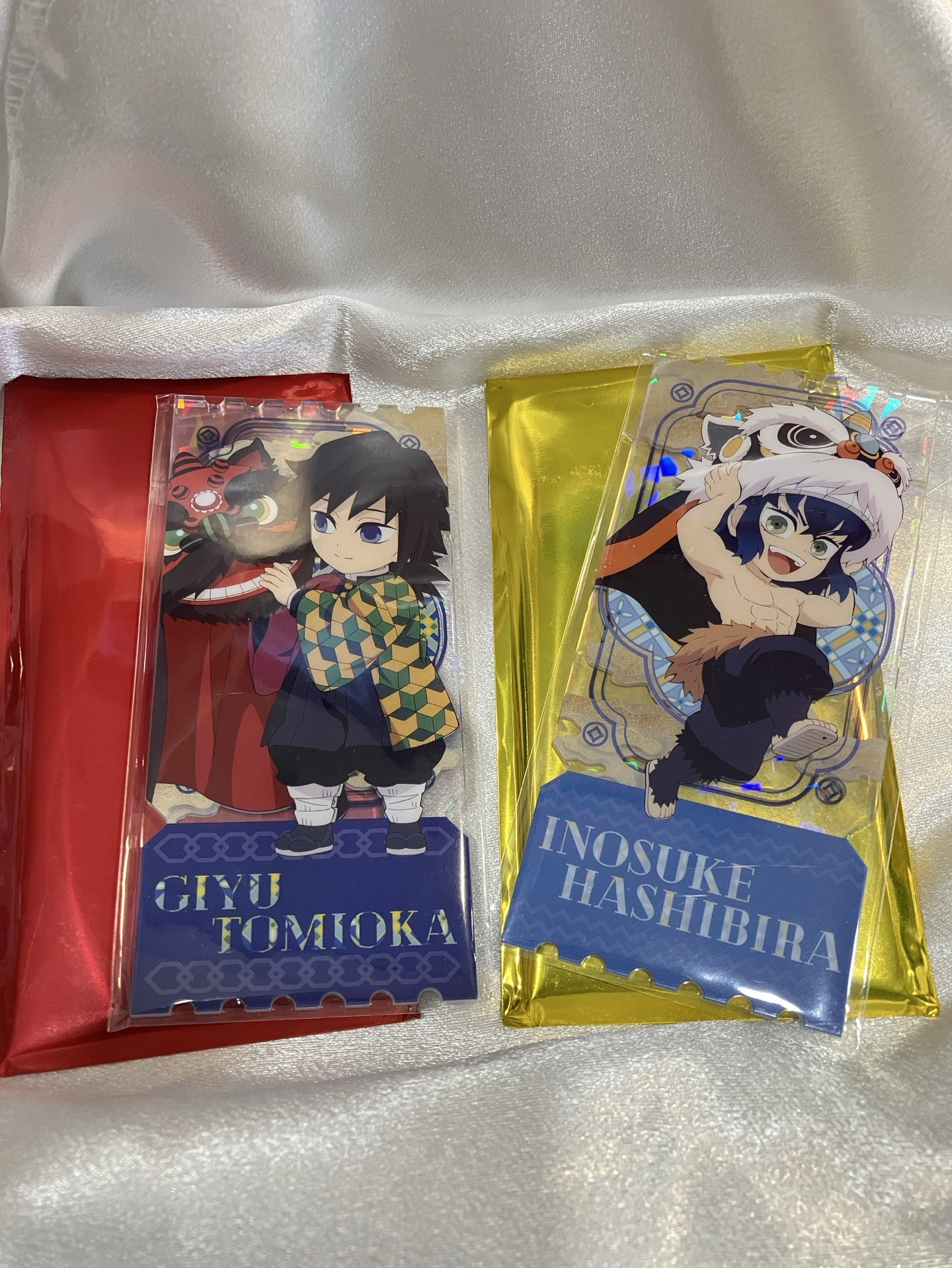 非遺系列 壓克力票根 富岡義勇 伊之助