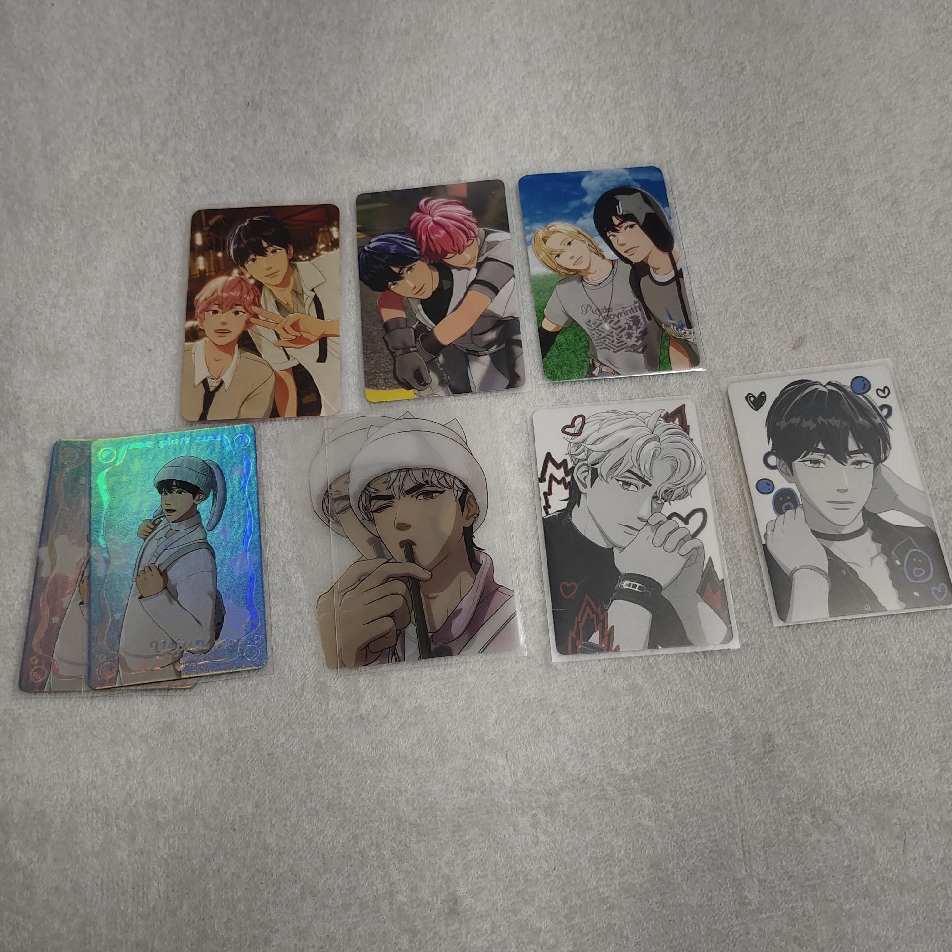 莓果賴雙人卡小set（整圖）