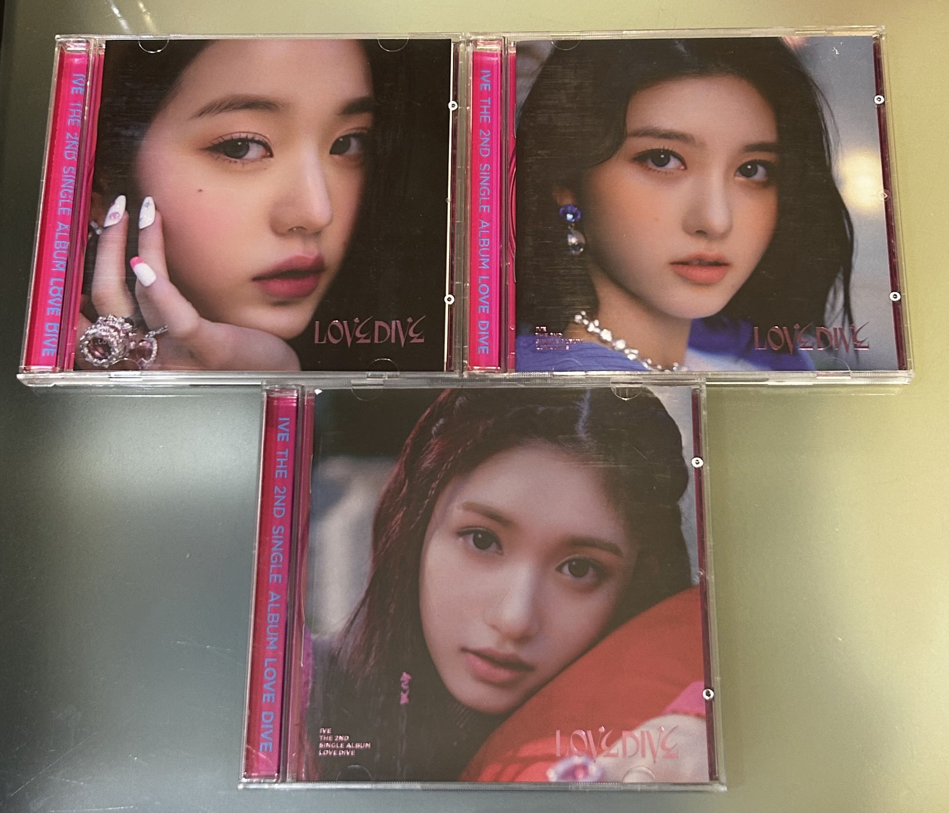 IVE 秋員瑞LOVE DIVE愛河單封空專