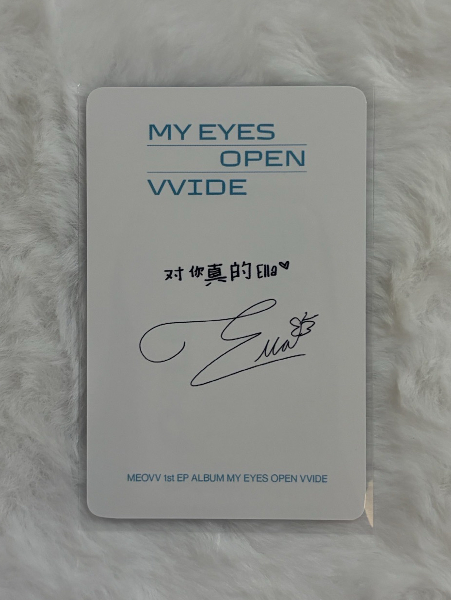 ella上海簽售中背