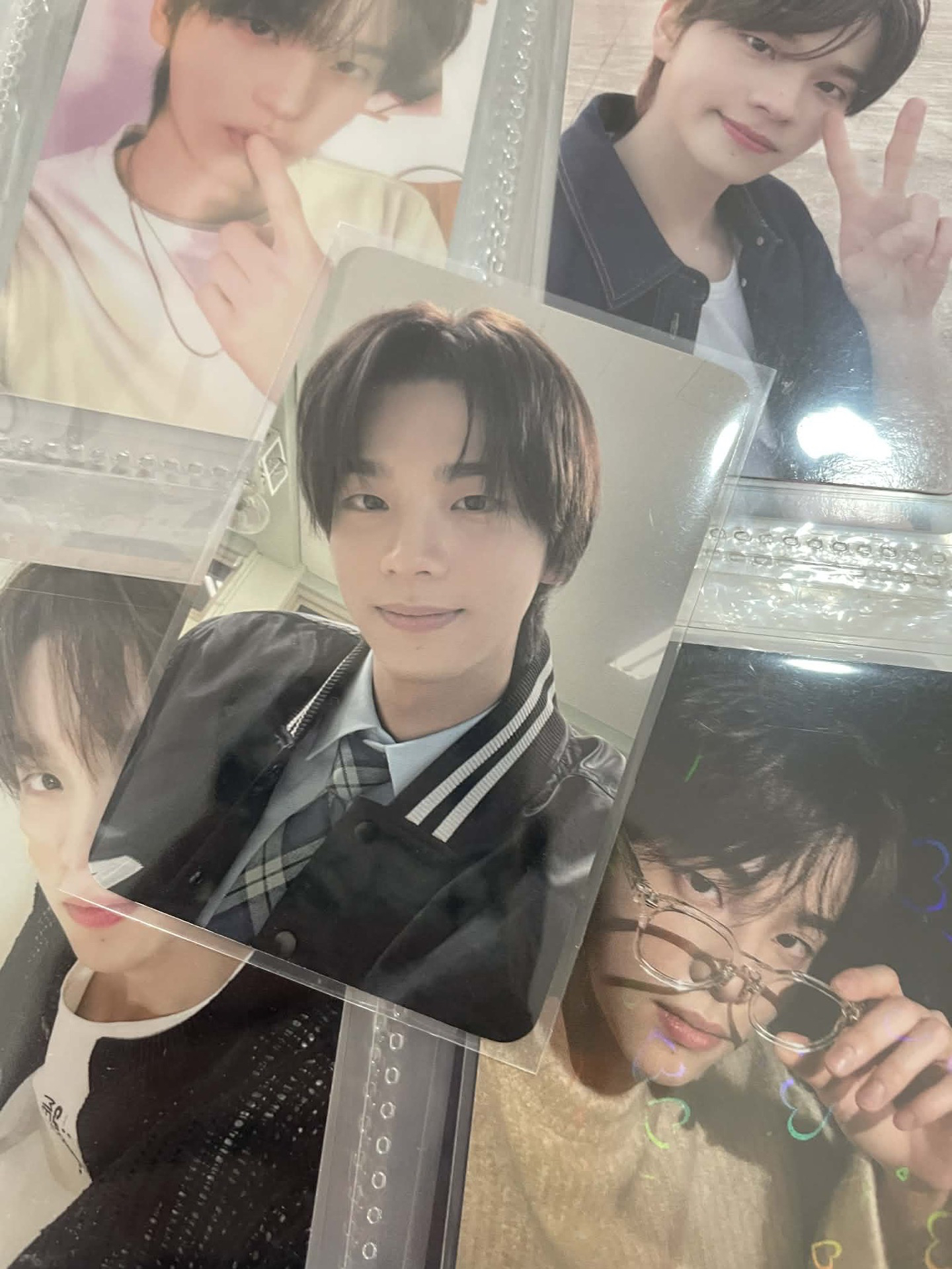 Sparkling Blue 愛豆驛站 幸運卡 