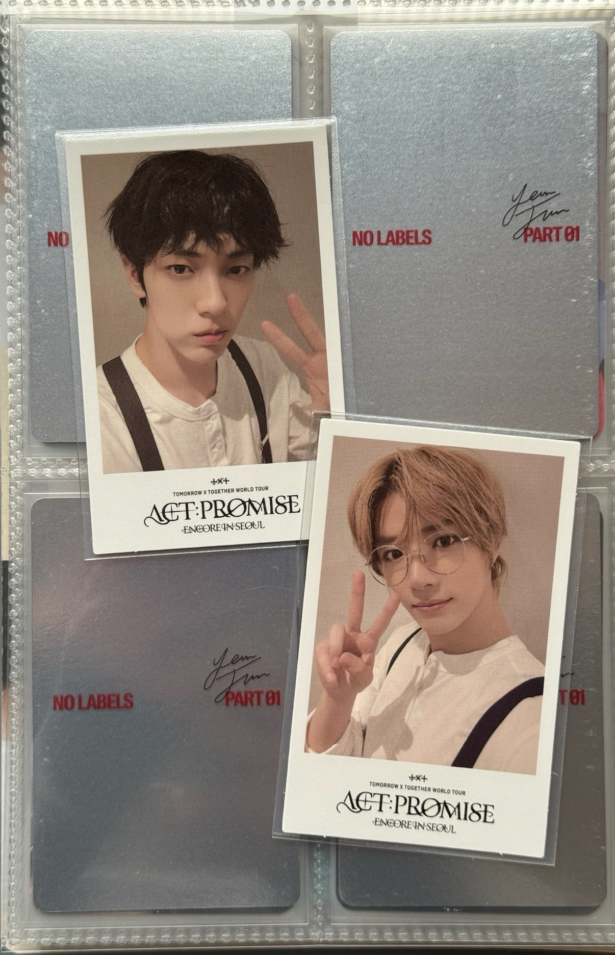 TXT 首爾安可回憶錄 特典