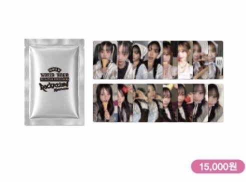 QWER世巡周邊-卡包