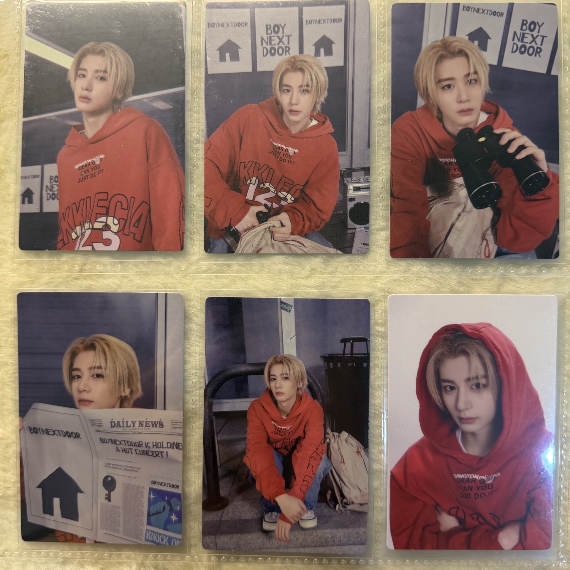 仁川卡包成員set