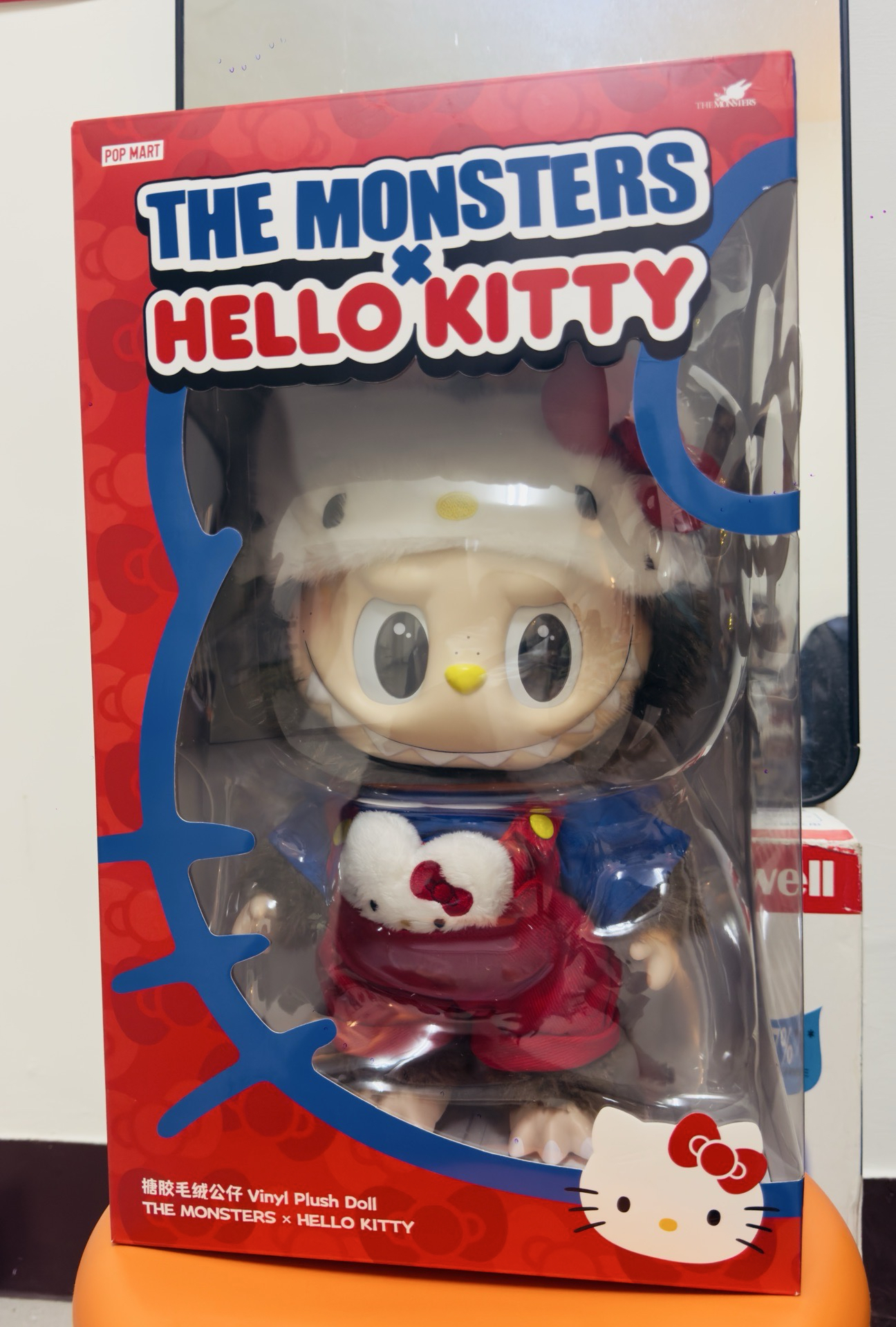 THE MONSTERS x HELLO KITTY-搪膠毛絨公仔