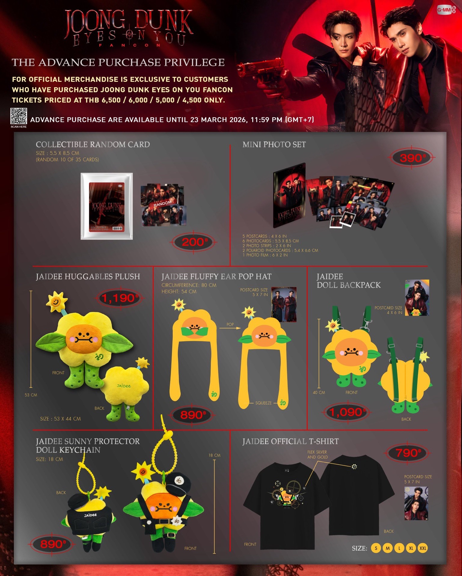 JOONG DUNK EYES ON YOU FANCON