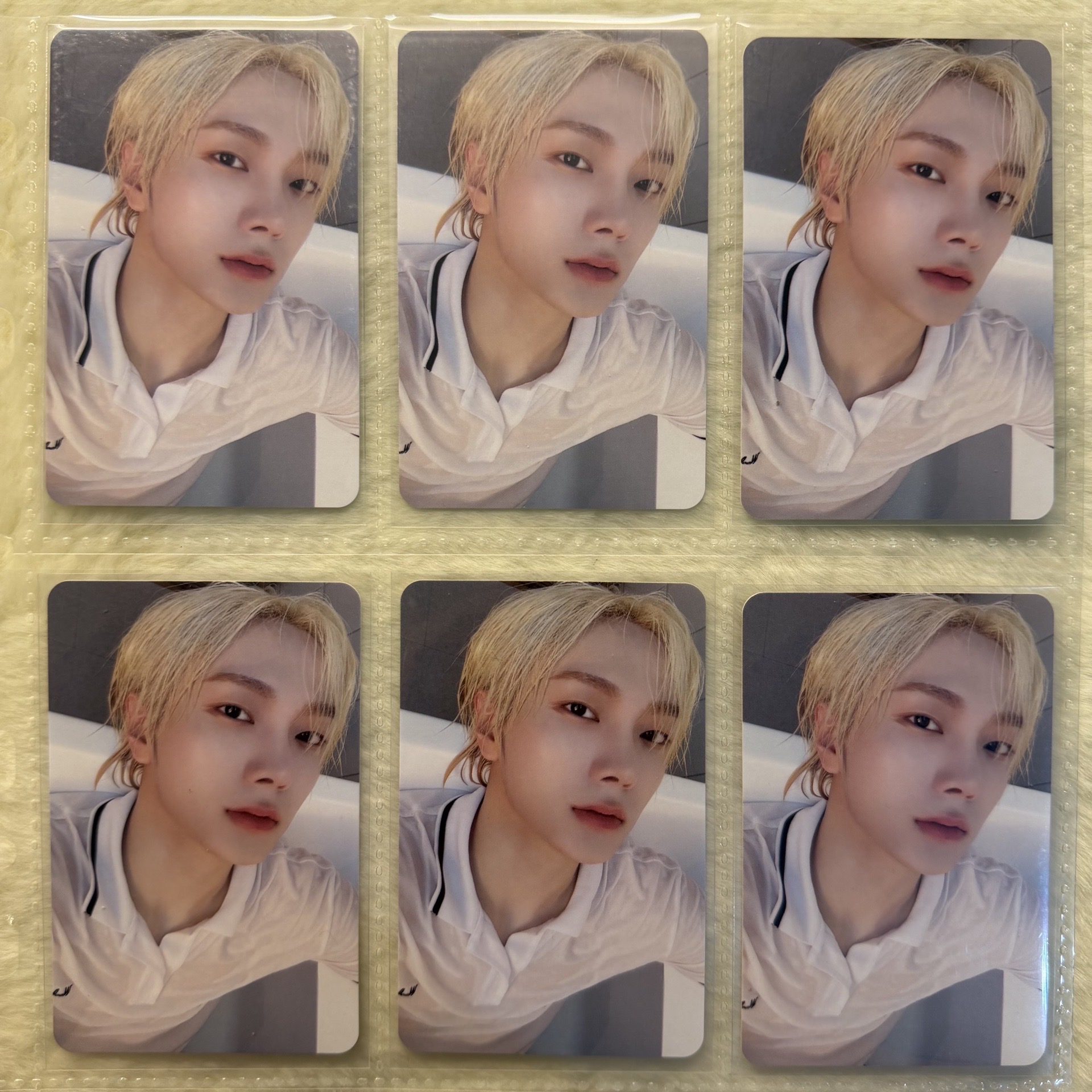 【朴成淏 SUNGHO 小卡｜金髮王子溫柔瞬間合集｜默認廠損】