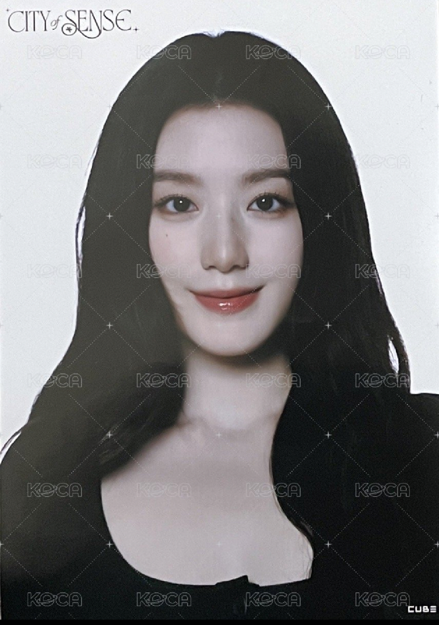 i-dle 舒華 台北展覽場 小海報