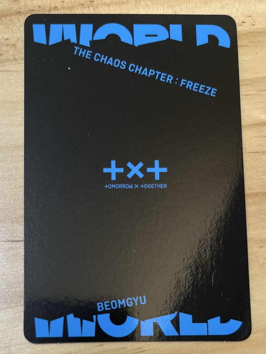 杋圭 正二 專輯卡 World版