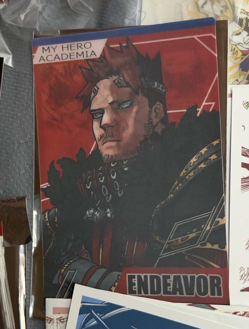 我英 奮進人光柵明信片