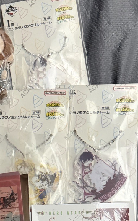 我英一番賞 更向前邁進小賞 歐麥 死柄木小吊飾