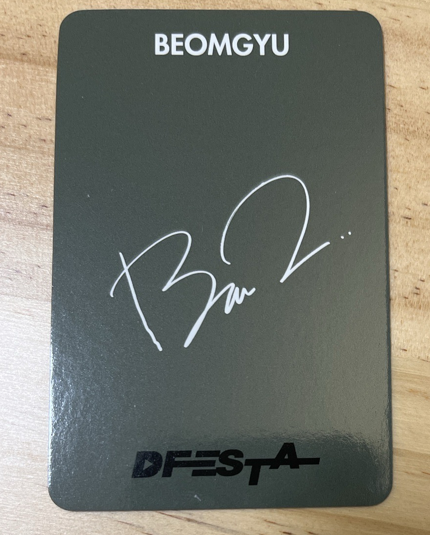 杋圭 DICON 寫真卡